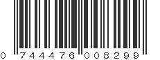 UPC 744476008299