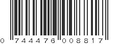 UPC 744476008817