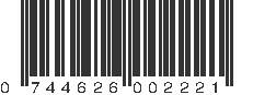 UPC 744626002221