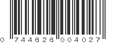 UPC 744626004027