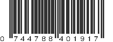 UPC 744788401917