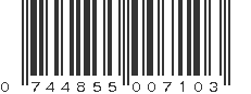 UPC 744855007103