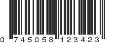 UPC 745058123423