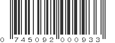 UPC 745092000933