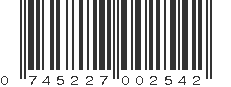 UPC 745227002542