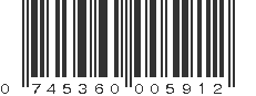 UPC 745360005912