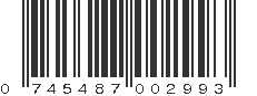 UPC 745487002993