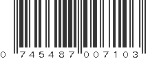 UPC 745487007103