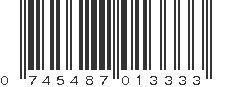 UPC 745487013333