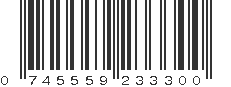 UPC 745559233300