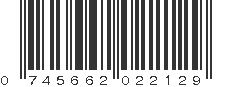 UPC 745662022129