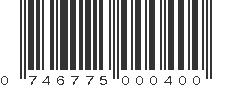 UPC 746775000400