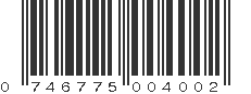 UPC 746775004002