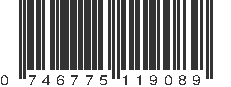 UPC 746775119089