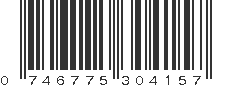 UPC 746775304157