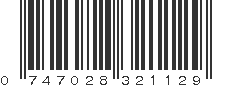 UPC 747028321129