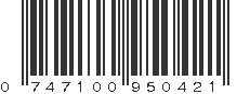 UPC 747100950421