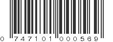 UPC 747101000569