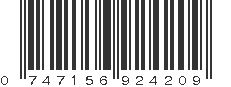 UPC 747156924209