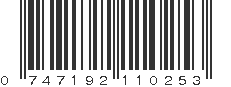 UPC 747192110253