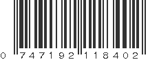 UPC 747192118402