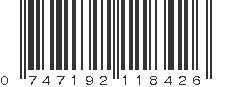 UPC 747192118426