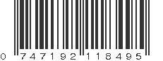 UPC 747192118495