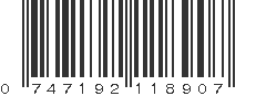 UPC 747192118907