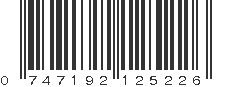 UPC 747192125226