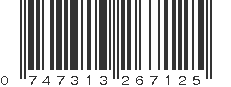 UPC 747313267125
