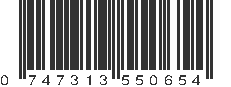 UPC 747313550654