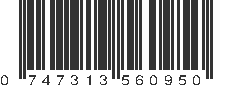 UPC 747313560950