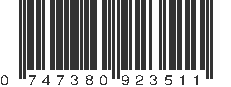 UPC 747380923511