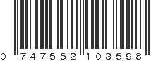 UPC 747552103598