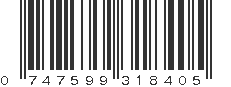 UPC 747599318405