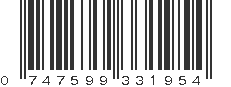 UPC 747599331954