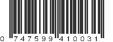 UPC 747599410031