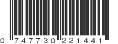 UPC 747730221441