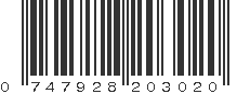 UPC 747928203020