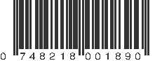 UPC 748218001890