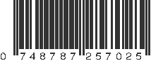 UPC 748787257025