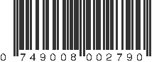 UPC 749008002790