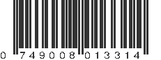 UPC 749008013314