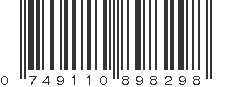 UPC 749110898298