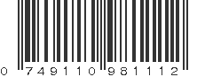 UPC 749110981112