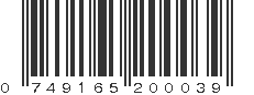 UPC 749165200039