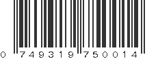 UPC 749319750014