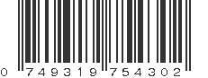 UPC 749319754302