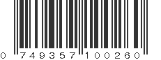 UPC 749357100260