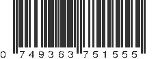 UPC 749363751555